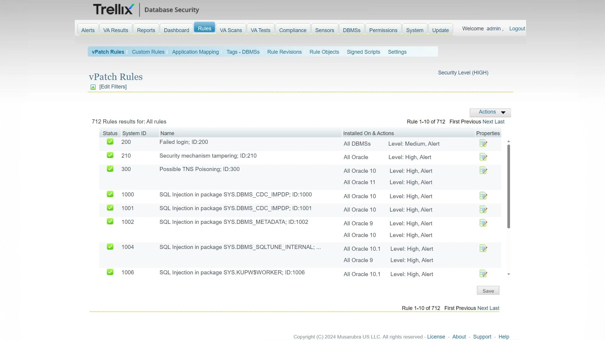 Virtual Patching